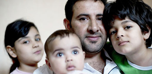 Iraška družina pohvali bolgarski postopek združevanja družin