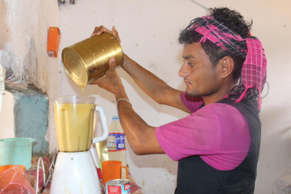 Djibouti: Yemeni refugee serves a taste of Yemen

