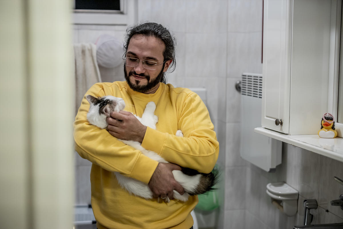 Serbia. Syrian Refugee Finding Love and Employment