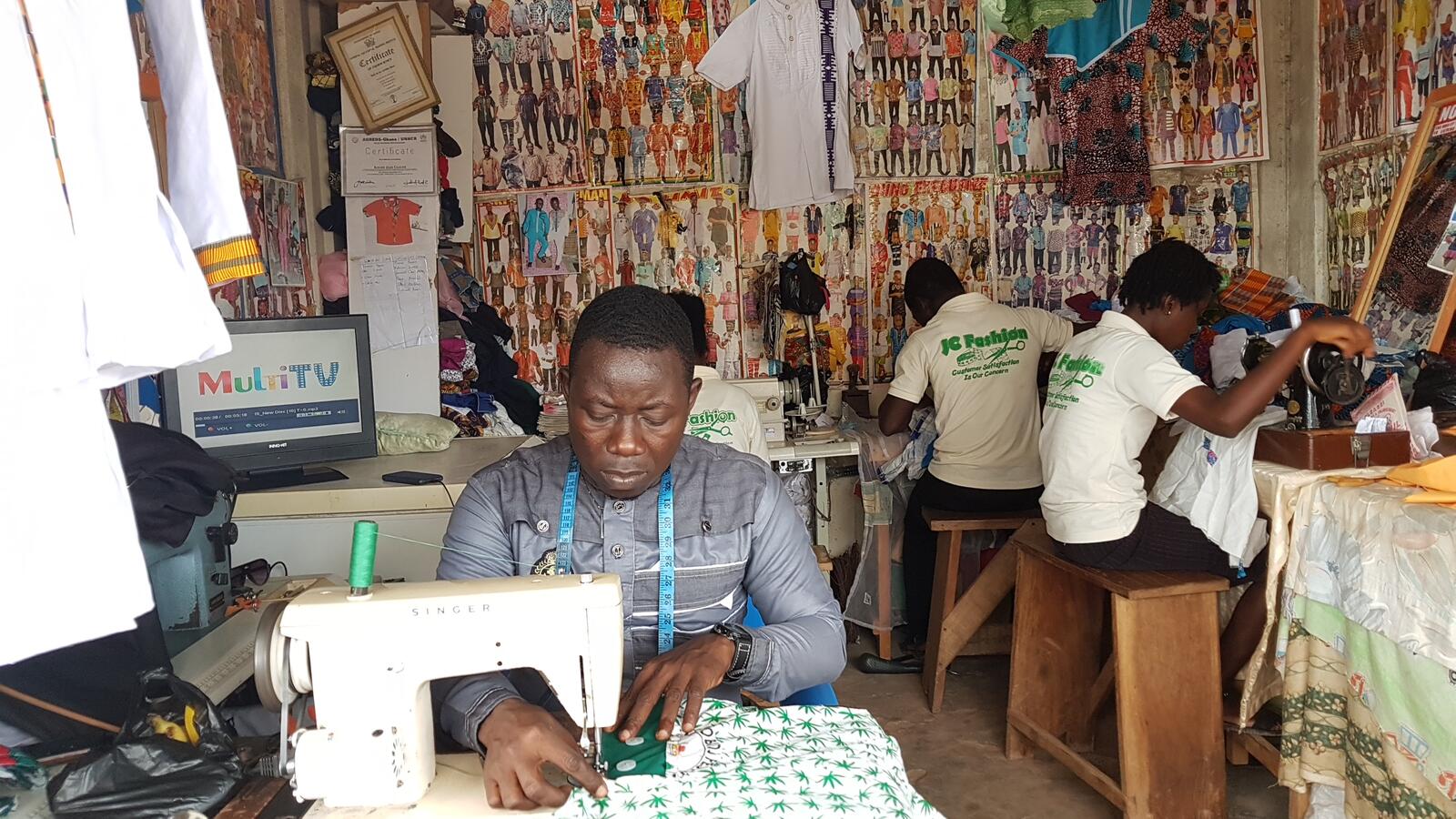 Ghana. Private sector support refugees