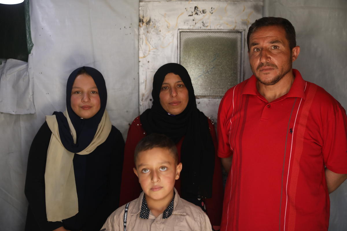 Lebanon. UN High Commissioner meets Syrian refugees