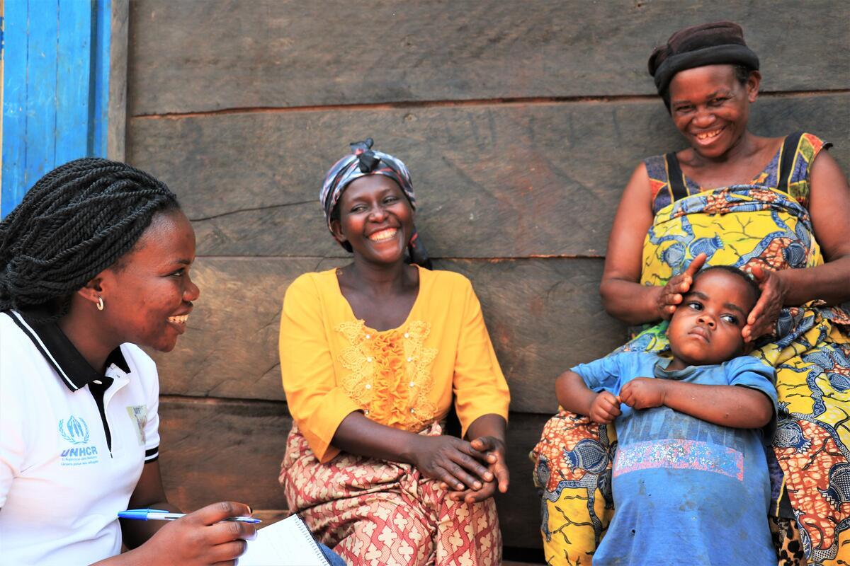 DRC. UNHCR supports grassroots initiatives promoting female leadership