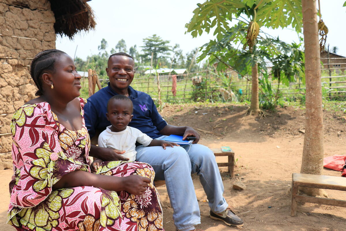 DRC. UNHCR supports grassroots initiatives promoting female leadership