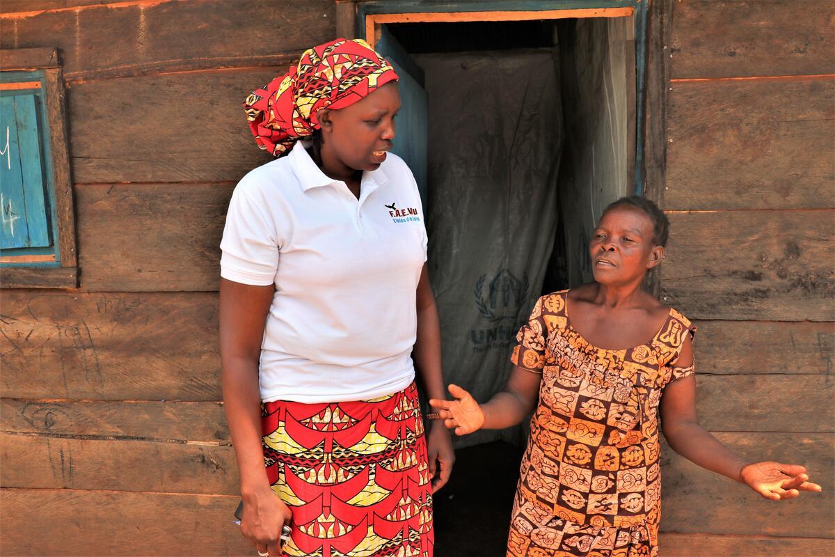 DRC. UNHCR supports grassroots initiatives promoting female leadership