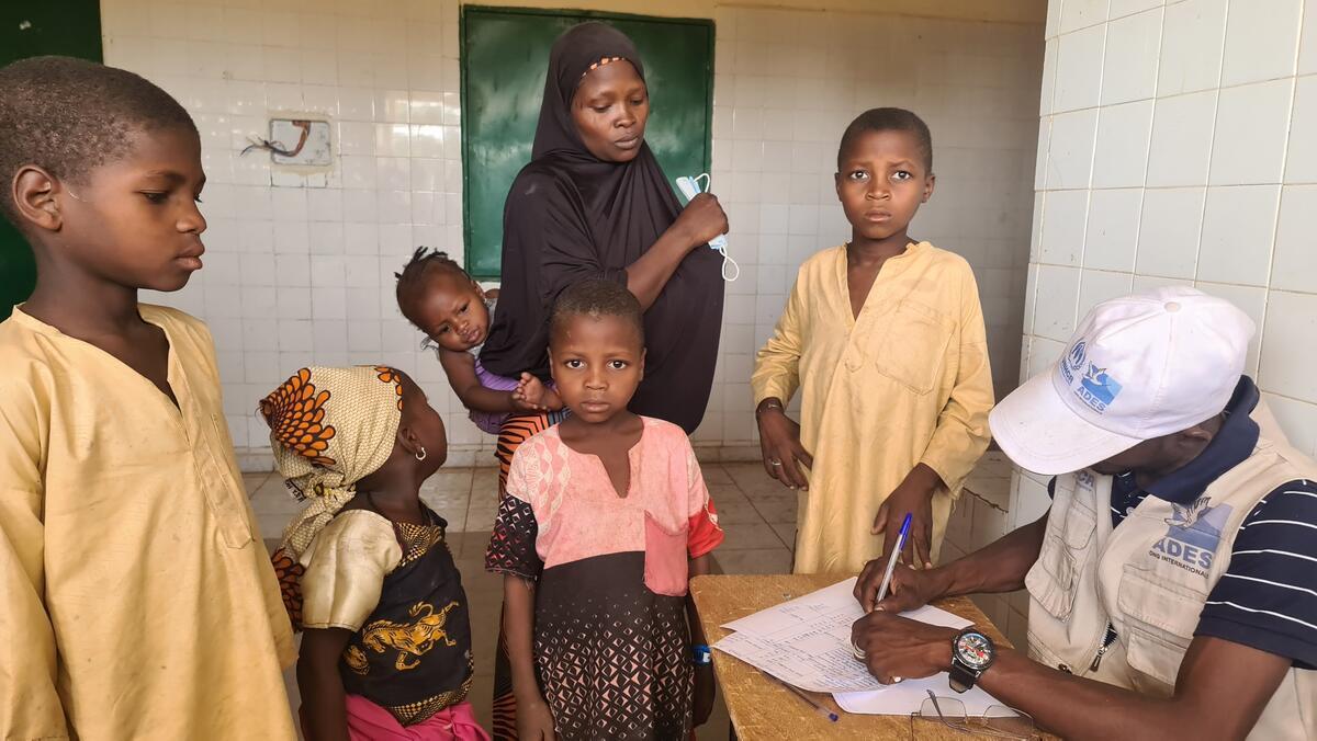 Niger. Fleeing violence