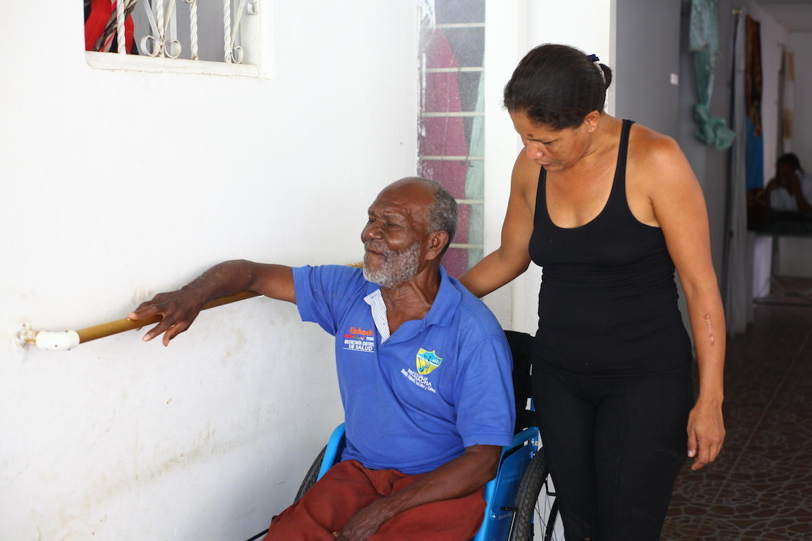 Colombia. Care centre for the elderly gives shelter to struggling Venezuelans