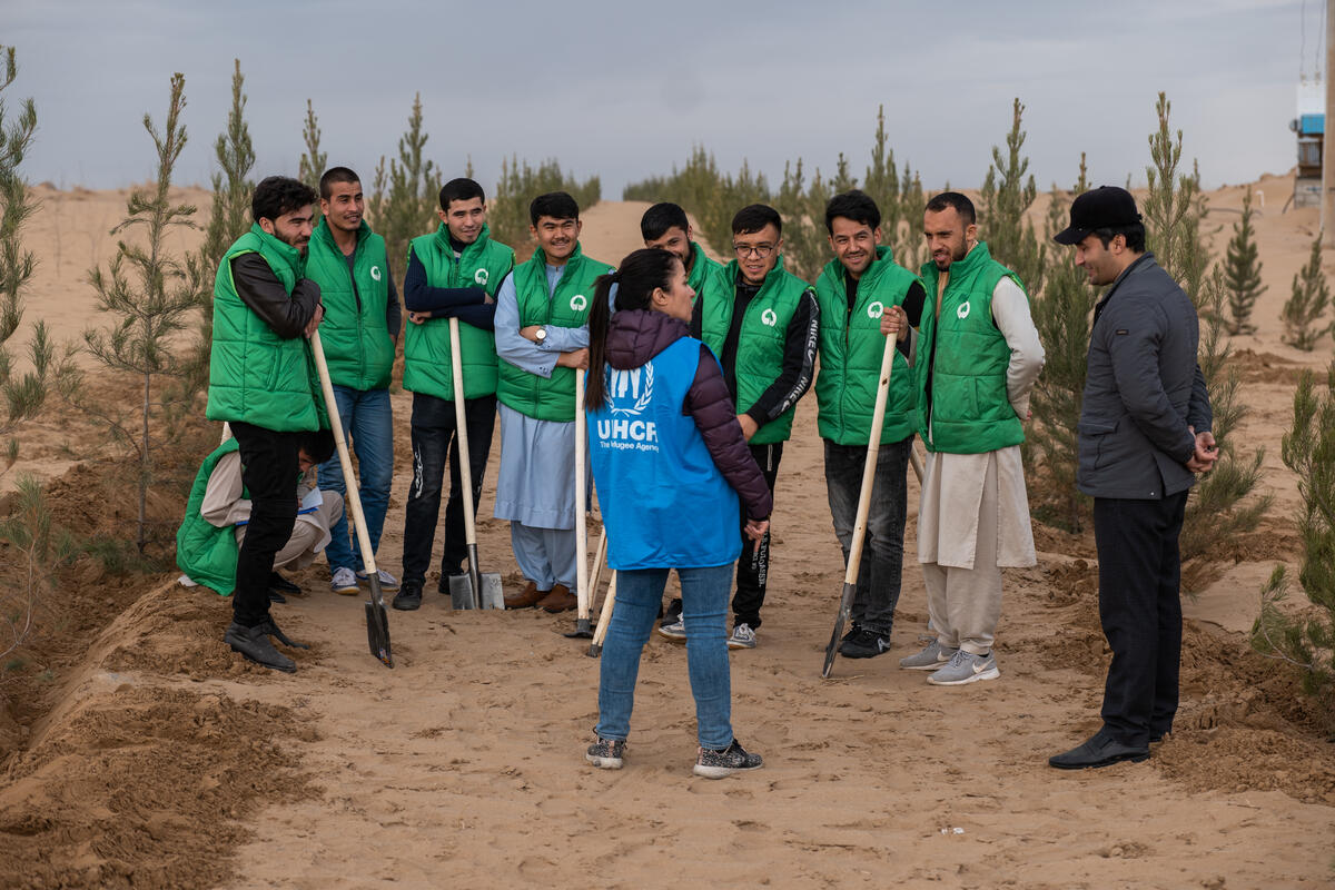 Uzbekistan. Climate action and sustainability projects for Afghan refugees