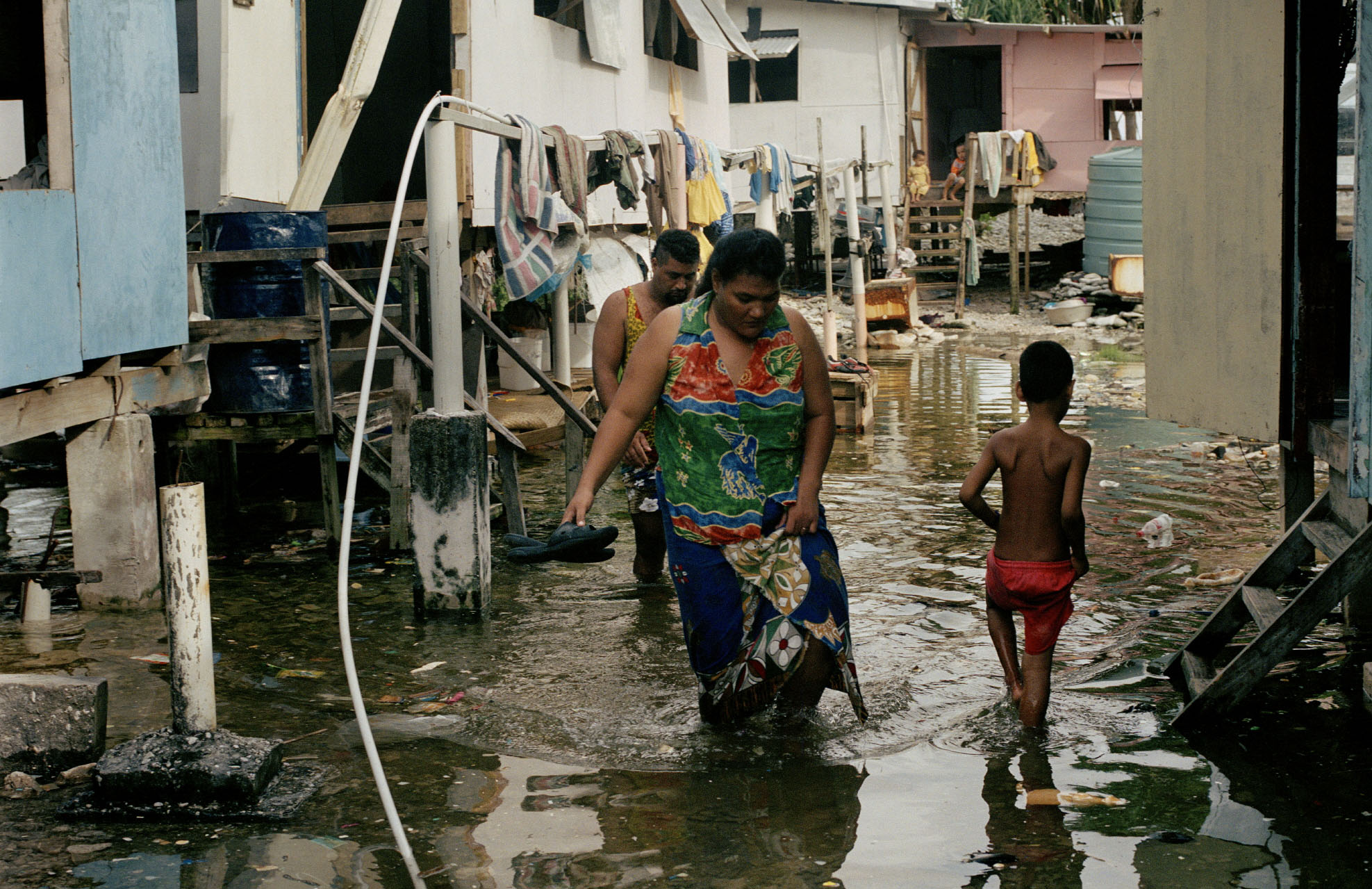 Pacific islanders face the reality of climate change . . . and of  relocation