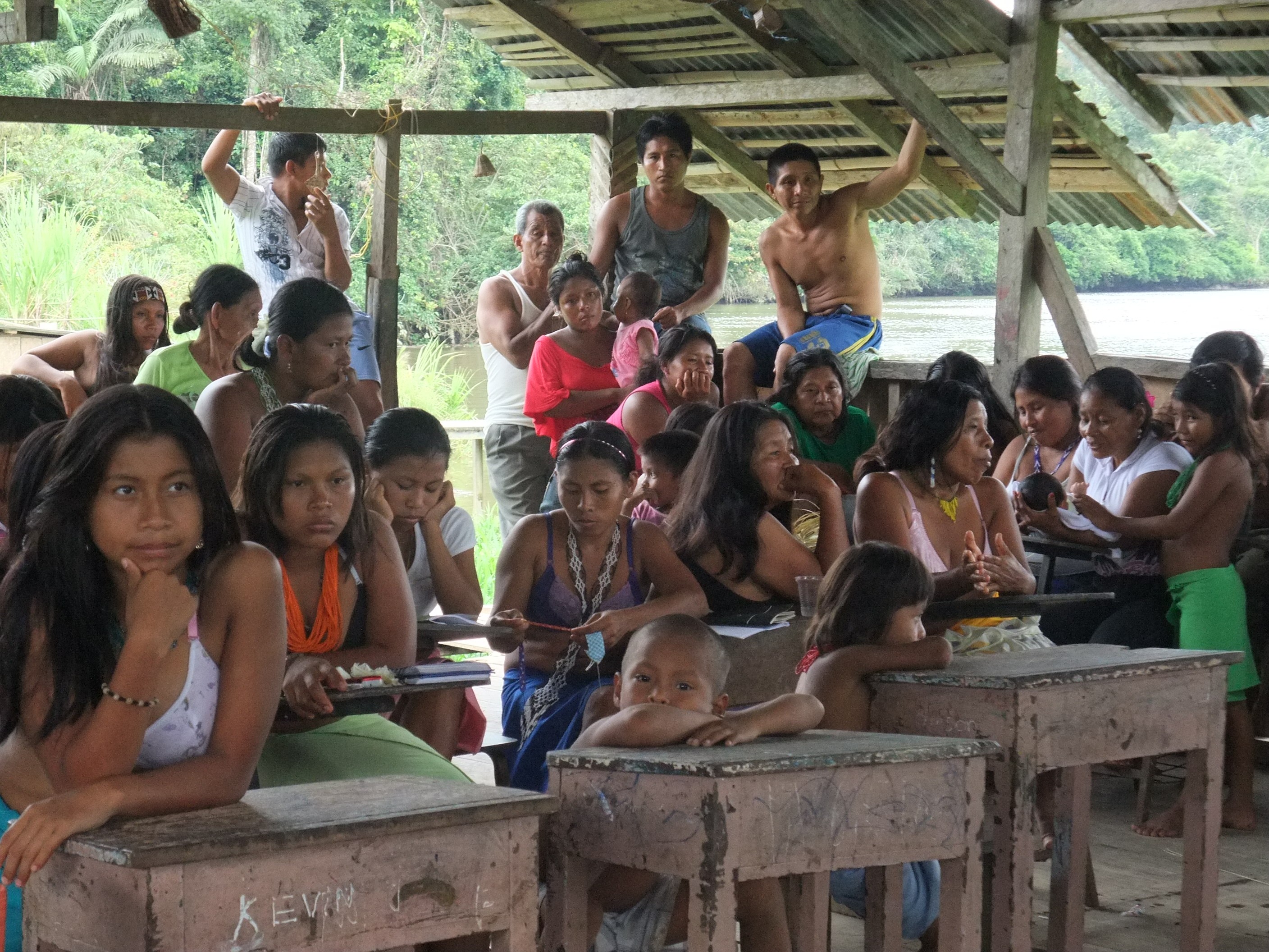 Indigenous women in Colombia-Ecuador border are leading community