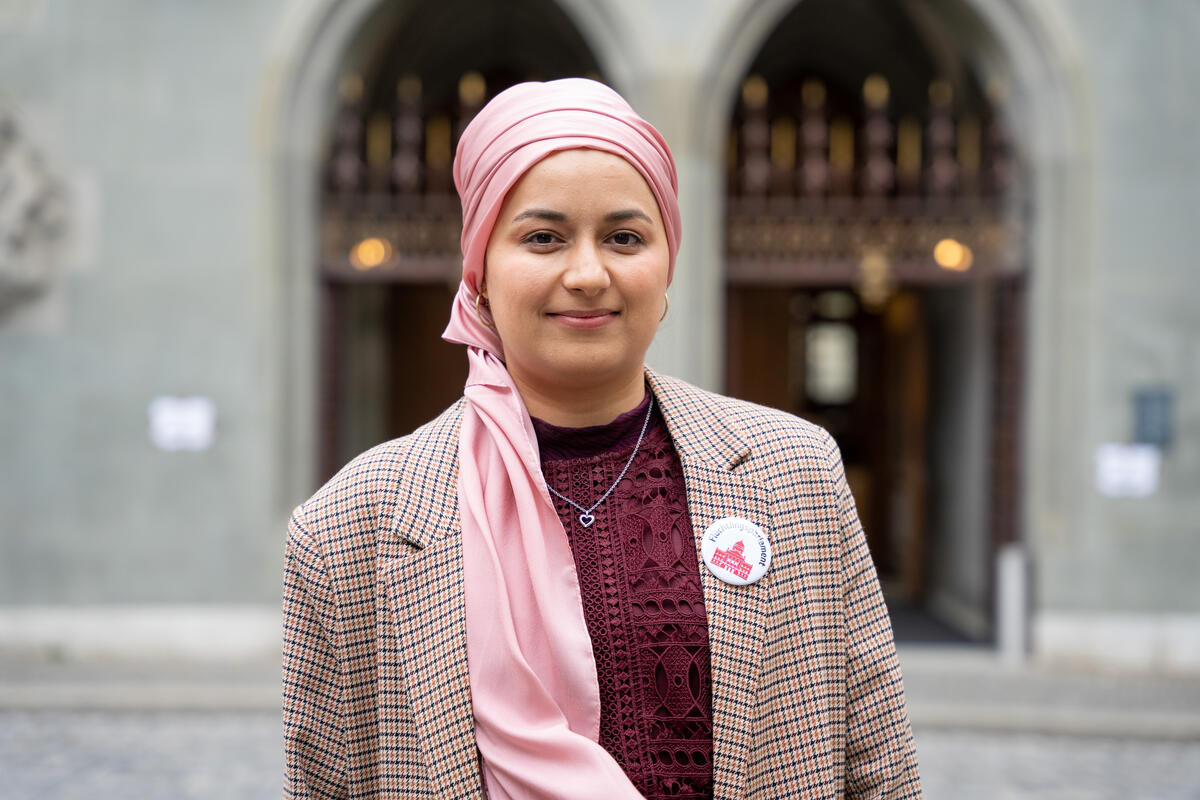 Switzerland. Young Afghan refugee co-organises the second Swiss Refugee Parliament