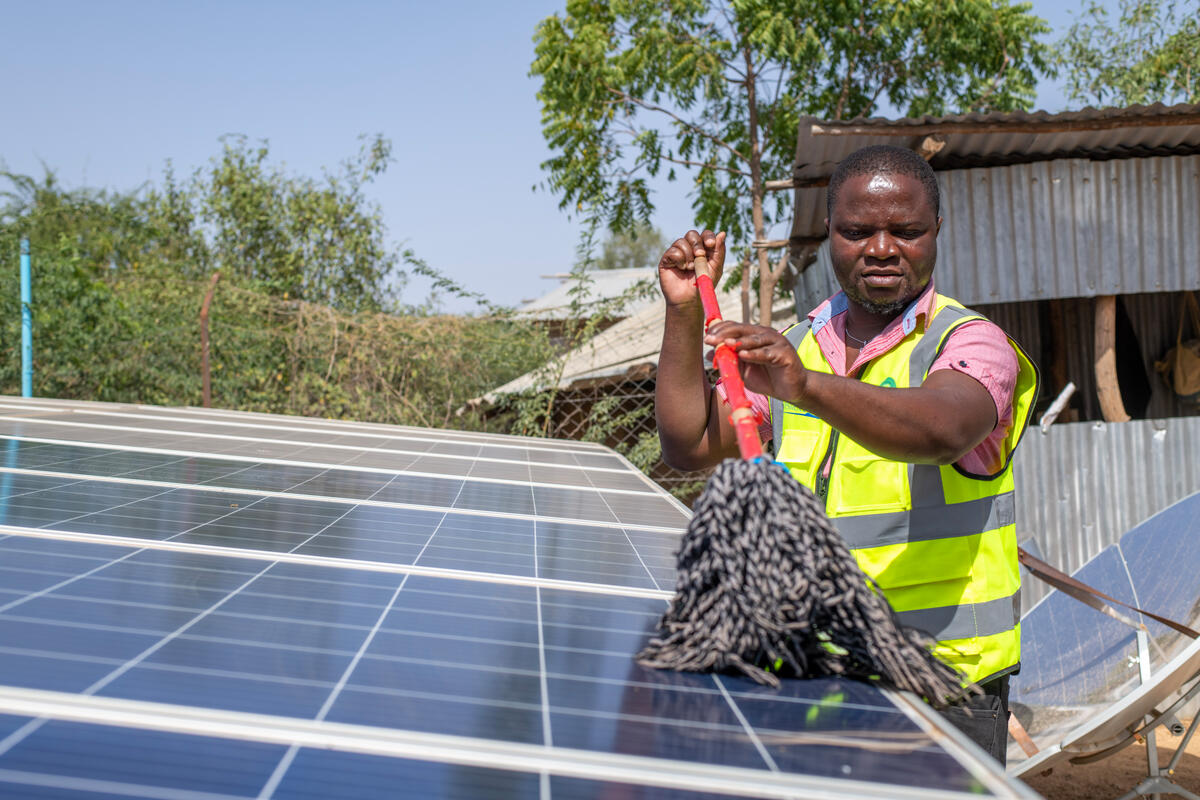Kenya. Refugee-owned company supplies clean energy to camp residents
