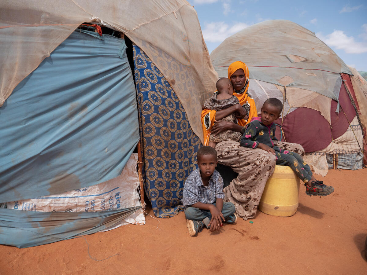 Somalia. Fathi Mohamed Ali struggles to find food and water during the drought situation