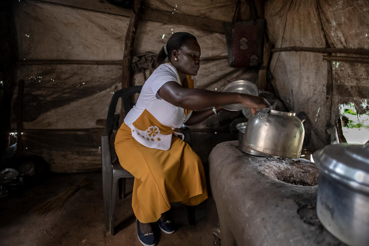 South Sudan. With the social impact of conflict weighing on families whose men had left to fight in a war, women in Magwi village affected by the absence of their male protectors and providers rose together to counter the situation and fight to preserve their families.