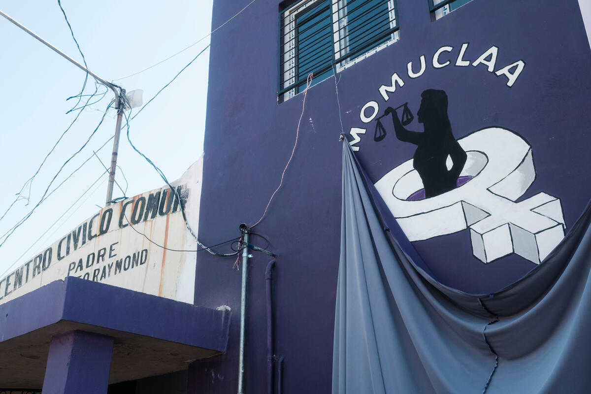 MOMUCLAA ha estado trabajando en un peligroso vecindario en Choloma, Honduras, desde hace 30 años.