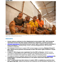 Eastern DRC situation: Regional update #16