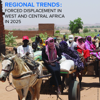 West and Central Africa: Regional trends of forced displacement in 2025
