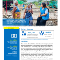 Myanmar Earthquake: Flash update #13
