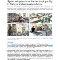 Türkiye: operational update - August 2025