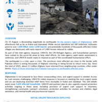 Eastern Afghanistan: Earthquake - September 2025