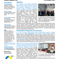 Romania: operational update - 20 October 2025