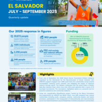 El Salvador: Operational Update [July - September 2025]