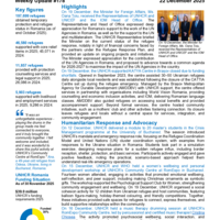 Romania operational update - 22 December 2025