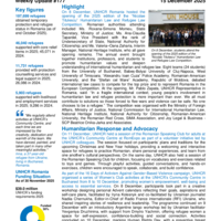 Romania operational update - 15 December 2025