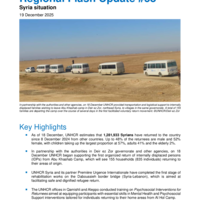 Syria situation Crisis Regional Flash Update #58