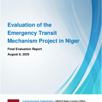 Evaluation of the emergency transit mechanism project in Niger 