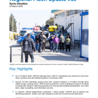 Syria situation: Regional flash update #69