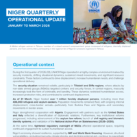 Niger quarterly operational update: January - March 2026