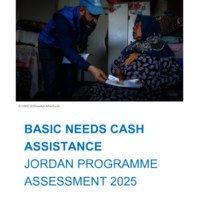 2025 Annual Programme Assessment – Jordan Basic Needs Cash Assistance Programme