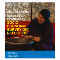  2026 Vulnerability Assessment Framework Socio-Economic Survey on refugees in Jordan