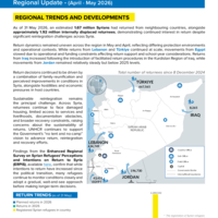 UNHCR Returns to Syria Regional Update (April-May 2026) 