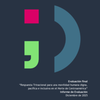 Trinational response for dignified, peaceful and inclusive human mobility in the North of Central America