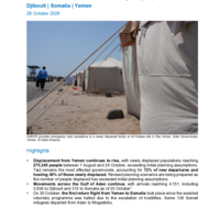 Yemen Emergency - UNHCR External Update #6 - 28 October 2026