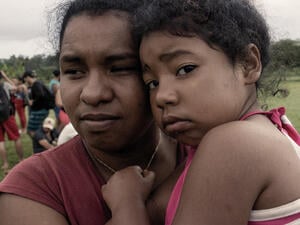 Panama. Refugees and migrants brave hazardous jungles of Darien Gap on their way north
