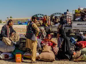 UNHCR, with partners and other agencies, has scaled up its work and presence at Afghanistan's official border crossings as tens of thousands of Afghans arrive from Pakistan.