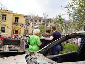 Ukraine. Victimes civiles et destructions massives après une attaque aérienne sur Kiev.