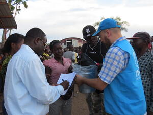 Angola. Congolese refugees flee violence in Kasai province