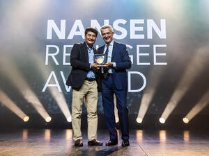 Switzerland. 2019 Nansen Refugee Award ceremony.