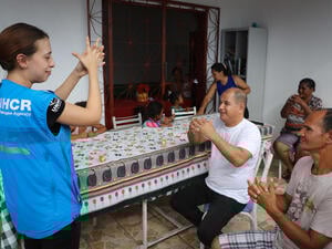 Brazil. UNHCR helps Venezuelan refugees and migrants combat COVID-19