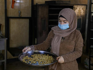 Jordan. UNHCR helps Syrian refugee find work after harsh impacts of COVID-19