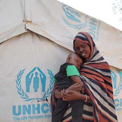 Central African Republic.  A Sudanese Refugee Family Rebuilds in the Central African Republic