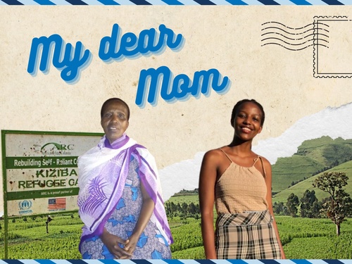 My dear Mom: Solange and her mother