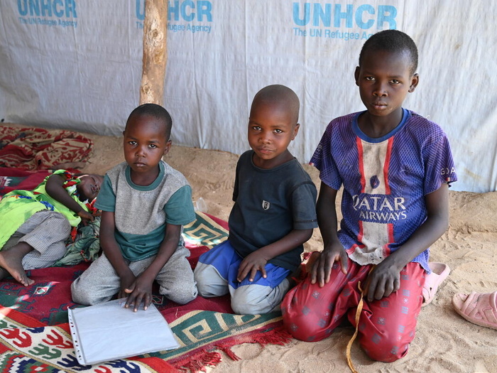 Chad. UNHCR-supported refugee foster family programme protects displaced children