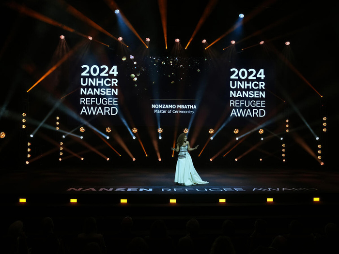 Switzerland. 2024 UNHCR Nansen Refugee Award ceremony.