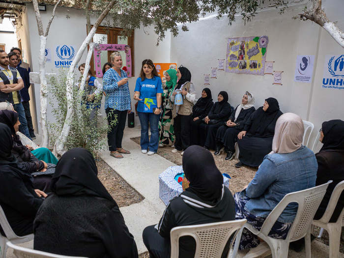 Syria. UNHCR Deputy High Commissioner Kelly Clements visits Homs and Idlib