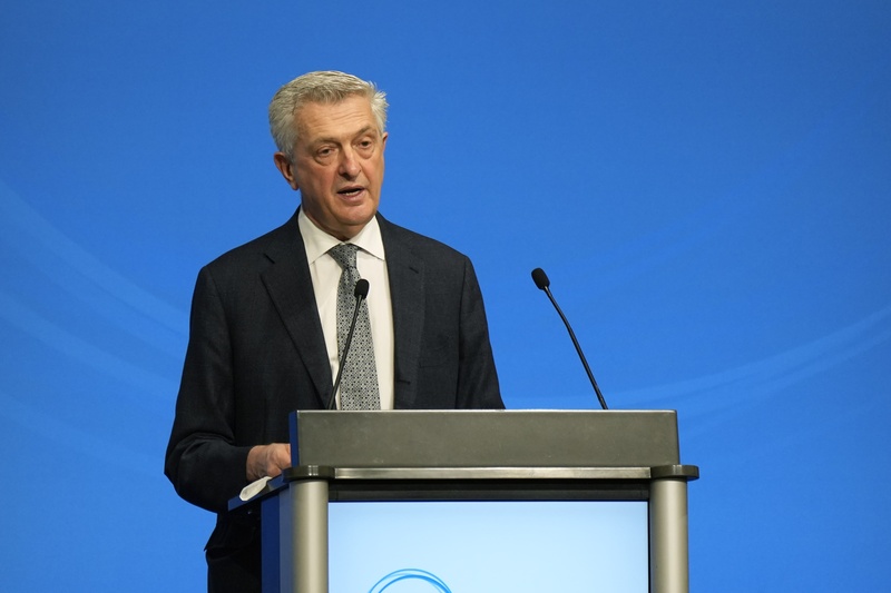 Le Haut Commissaire des Nations Unies pour les réfugiés Filippo Grandi