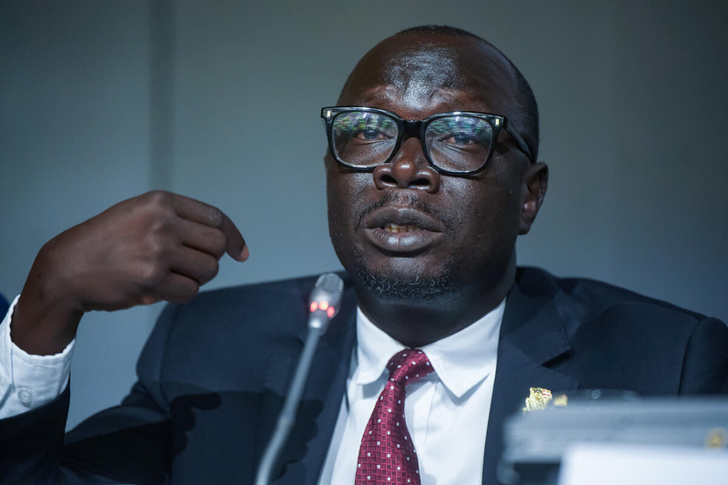 Le maire de Koboko, Sanya Wilson